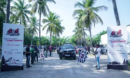 సౌతిండియాలో గ్రేట్ 4X4 X-పెడిషన్ మొదటి జోనల్ డ్రైవ్ను ప్రారంభించిన టయోటా కిర్లోస్కర్ మోటార్