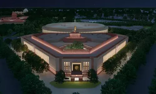 Shah Rukh Khan, Akshay Kumar, voice over, new Parliament building
