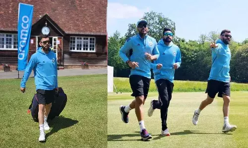 ఇంగ్లండ్ గడ్డపై అడుగుపెట్టిన విరాట్ కోహ్లీ..!