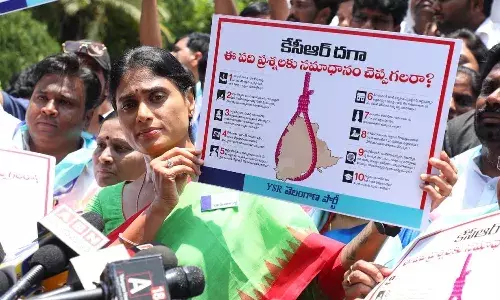 Telangana Formation Day, YS Sharmila, CM KCR, Telangana