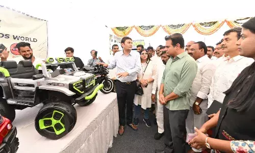 Dandumalkapur, Hyderabad, Jayesh ranjan, KTR, Nalgonda, toys