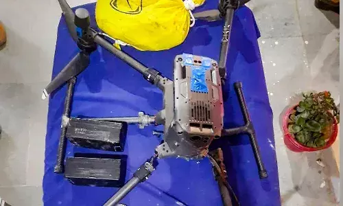 BSF, Pak drone, international border, Amritsar