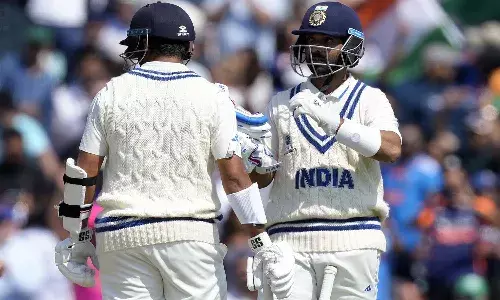 ఫాలో ఆన్ ముప్పు నుంచి టీమిండియాను బయటపడేసిన రహానే, శార్దూల్