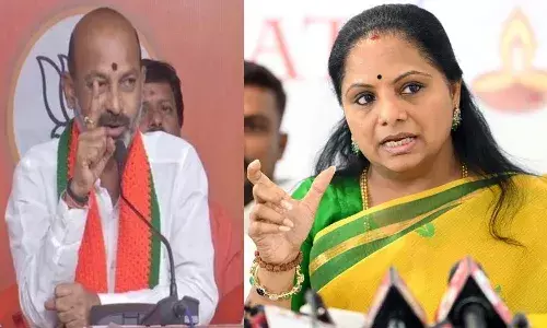 ట్విట్టర్ లో బండి సంజయ్ వర్సెస్ కల్వకుంట్ల కవిత