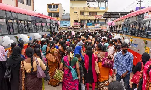 free bus travel scheme, Karnataka, Women