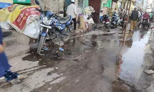 manhole, hyderabad, GHMC, Musheerabad,