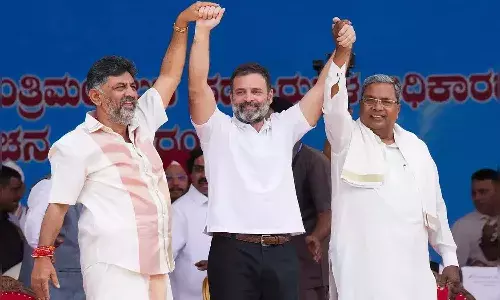పరువు నష్టం కేసులో రాహుల్తో సహా సీఎం, డీకేకు సమన్లు పంపిన కర్ణాటక కోర్టు