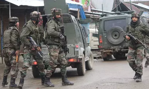 Five terrorists killed, encounter, security forces, Jammu and Kashmir