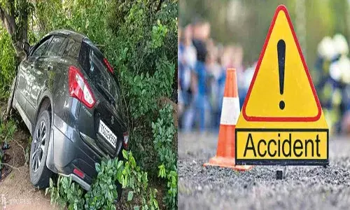 Karimnagar, Road Accident, BJP Leader Died
