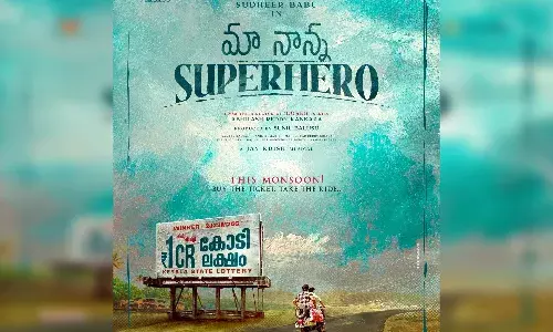 Tollywood, Hero Sudhir Babu, new movie, Ma nanna Super Hero