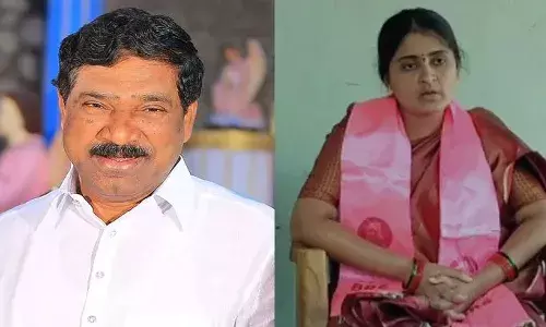 Sarpanchi Navya, MLA  Rajaiah, harassing, BRS, Telangana