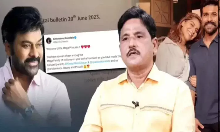 Megastar Chirajeevi, Granddaughter Journalist Prabhu,