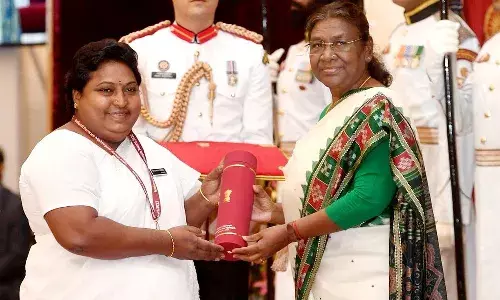 Telangana, ANM Susheela, National Florence Nightingale Award, President Murmu