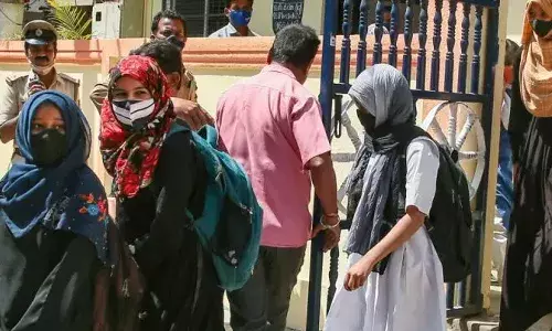 Hayatnagar school, hijab, Muslim