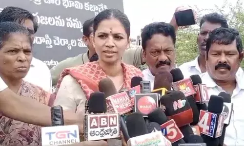 MLA Muthireddy Yadagiri Reddy, Tulja Bhavani,  Cheryala Municipality, land dispute
