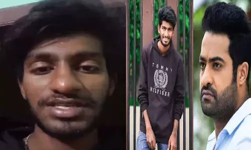 NTR Fan, Selfie, Suicide, Video