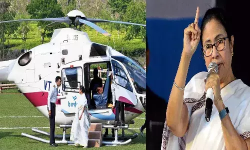 Mamata Benerjee, Helicopter, Emergency Landing