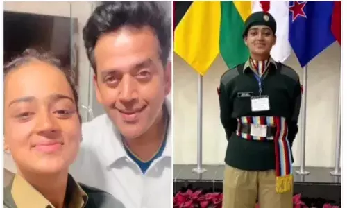 సైన్యంలో చేరనున్నశివారెడ్డి కూతురు..!