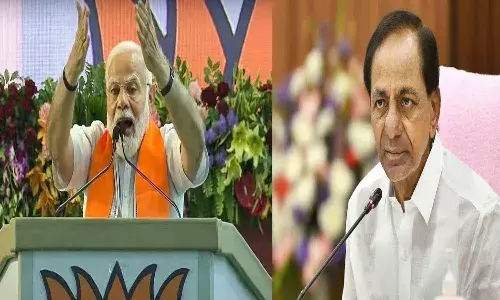 PM Modi, CM KCR, MLC Kavitha, Hot Comments