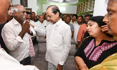 CM KCR, Telangana movement, singer Saichand, KTR