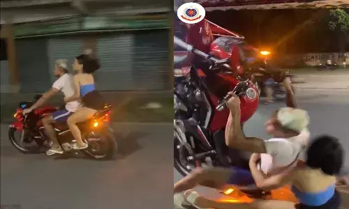 Speed Kills, Bike Ride, Viral Video, Delhi police