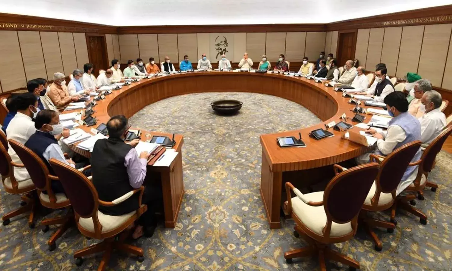 Delhi, Central Cabinet, Meeting, PM Narendra Modi,