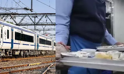 Railway staff, rotten food, passengers, Vande Bharat train