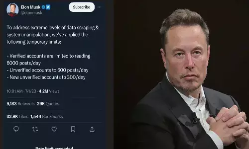 Elon musk, Twitter, View limit