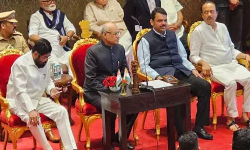 ఎన్సీపీకి షాకిచ్చిన అజిత్ పవార్.. మహారాష్ట్రలో ట్రిపుల్ ఇంజన్ సర్కార్..!