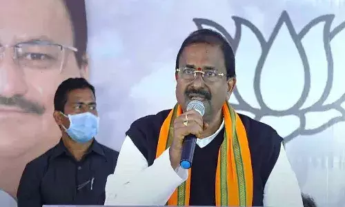 Somu veerraju, Removed, Presindent,  AP BJP,