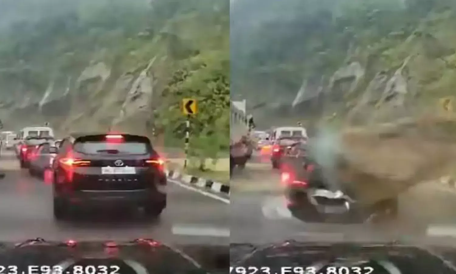 Landslide, Nagaland, car crush, National news