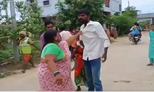 Man Attack,  Dosa, Medak, Viral Video,