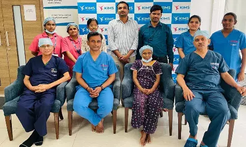 58 ఏళ్ల మహిళ ప్రాణాలు నిలబెట్టిన 14 నెలల చిన్నారి