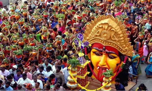 Hyderabad, Bonalu, Secunderabad, Ujjaini jatara,