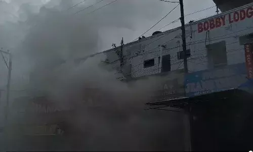 fire accident , Secunderabad railway station, hyderabad
