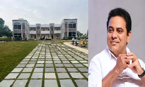 Minister KTR, Konapur, School, Kamareddy,
