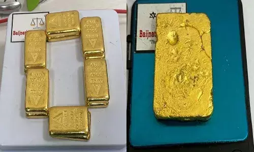 రూ. 1.17 కోట్ల విలువైన బంగారం పట్టివేత