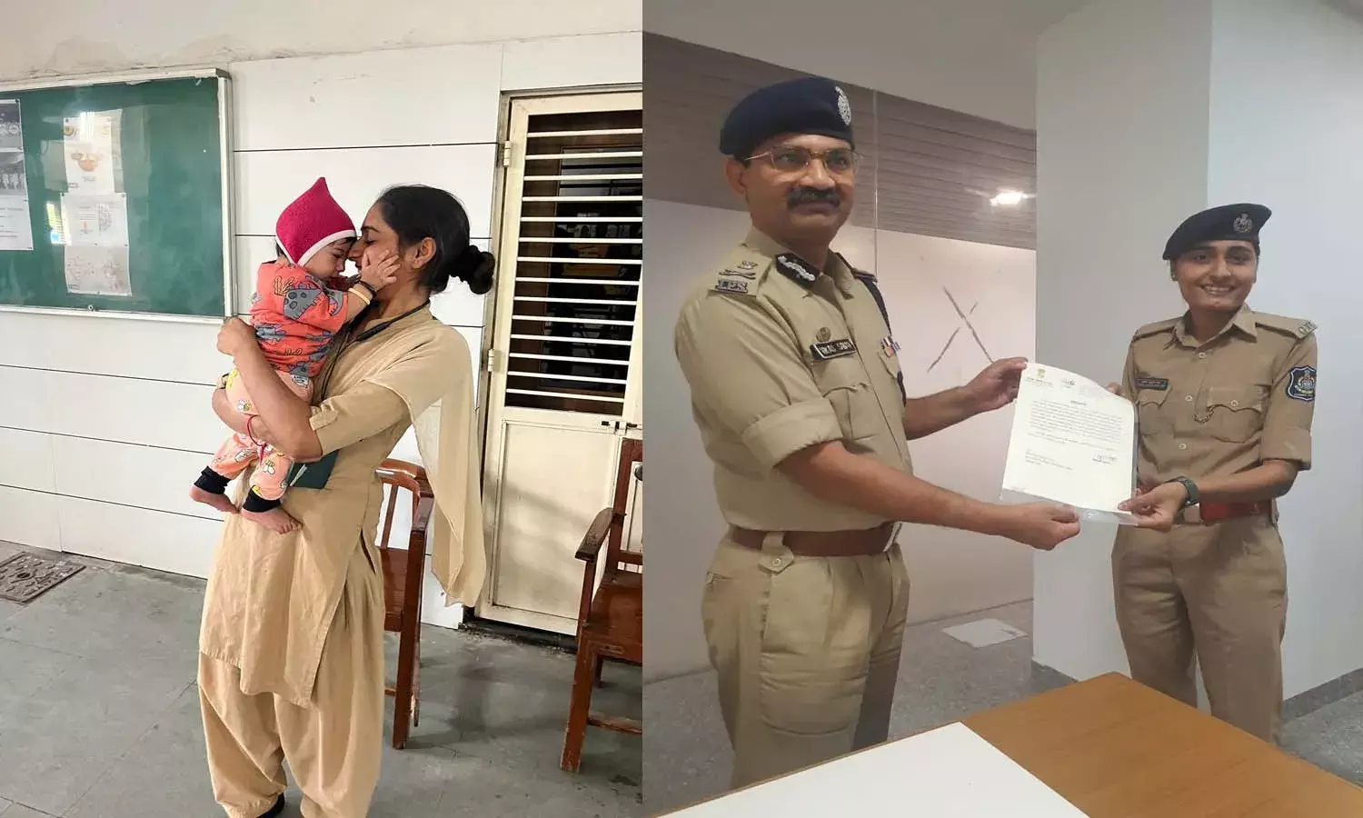 Woman Constable, Daya Ben, Gujarat, Exam Centre,