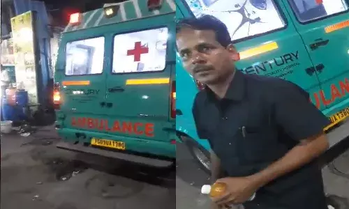 Ambulance Siren, Mirchi Bajji, Driver, Hyderabad,