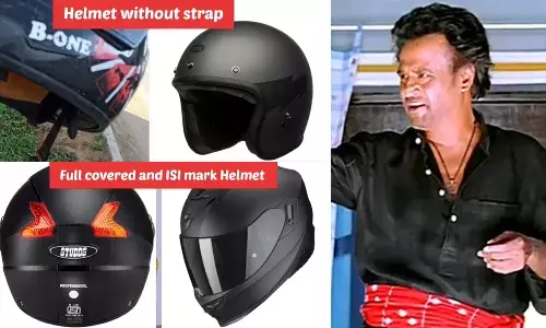 Cyberabad Traffic Police, helmets, Hyderabad