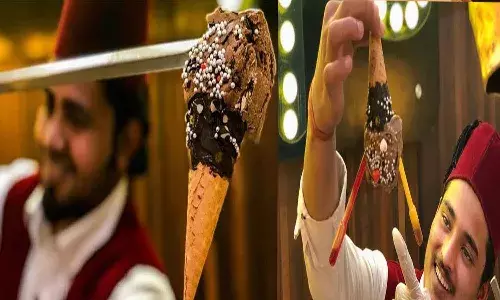 Turkish Ice Cream Stalls, Hyderabad, Youth