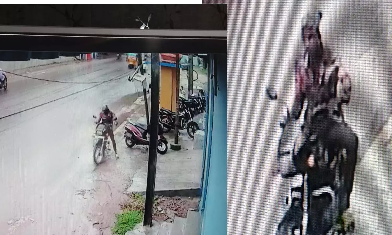 Hyderabad, Bike Theft, CCTV, Kamathipura,