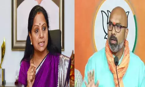 BRS, MLC Kavitha, BJP, MP Arvind,