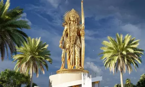 Andhra Pradesh, Lord Rama, statue, AmitShah