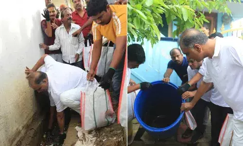 Minister Harish Rao, garbage collection drive , Siddipet