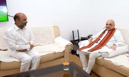 Bandi Sanjay,  Home Minister Amit Shah, BJP, Telangana,