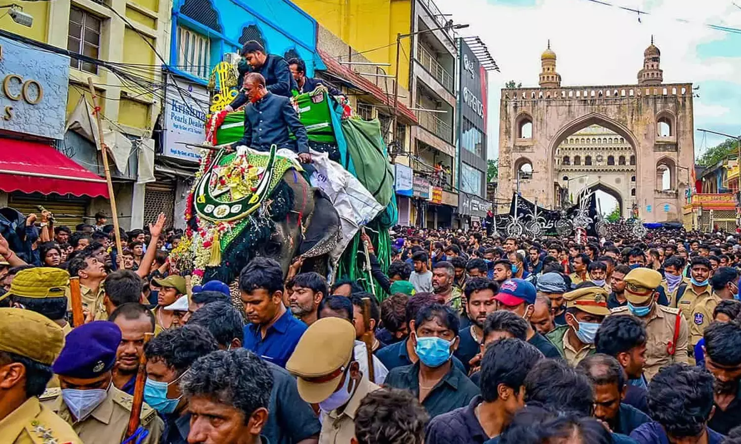 muharram,charminar, Moharrum procession, Traffic restrictions