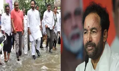 Kishan Reddy,  Flood affected,  Hyderabad,