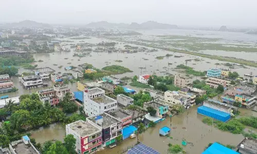 Flood damage,Warangal, Hanamkonda, GWMC limits, Telangana