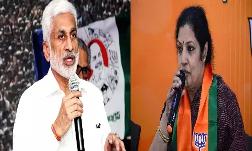 Vijayasai Reddy, Counter, Purandeswari, BJP,